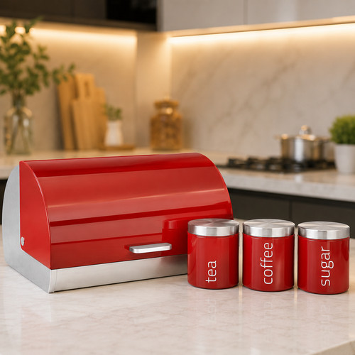 Pcs bread bin set - 4,