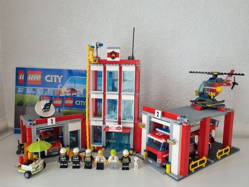Lego city fire station - fire,