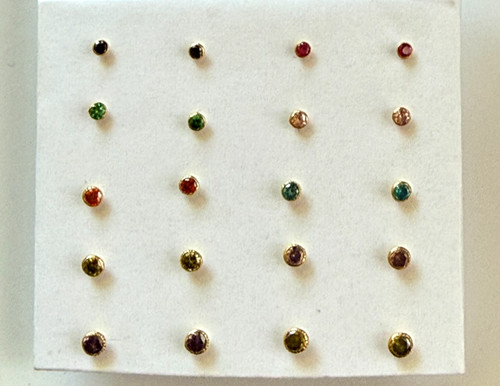 Gold indian nose wire - gold,