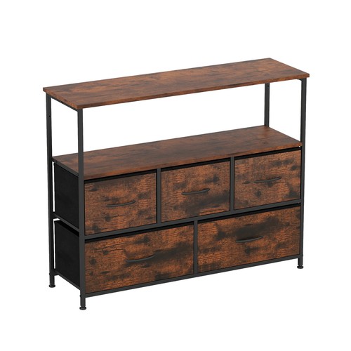 Wide chest drawers with - drawers, 2