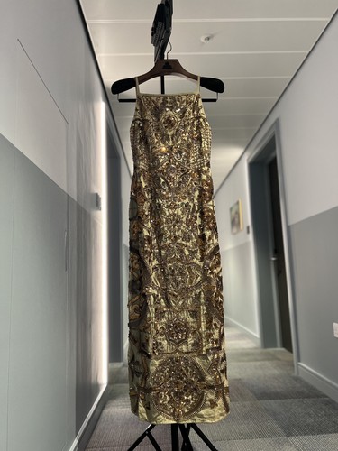 Asos design embellished golden - embellished,