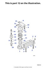Jaguar Genuine Coil Spring For