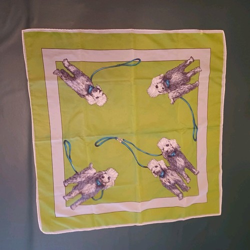 Mid century poodle scarf - mid,