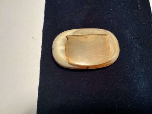 Antique horn snuff - antique, box