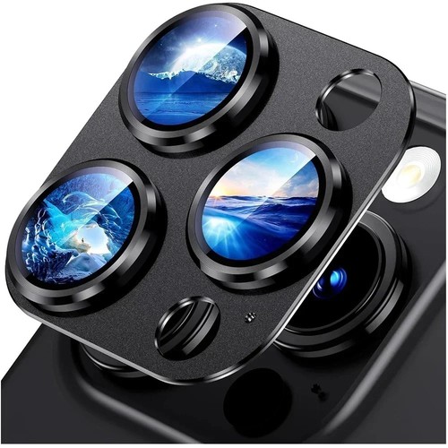 Titanium camera lens - titanium, protector