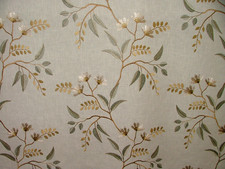 Embroidery Floral Curtain