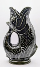 Vintage Dartmouth Pottery Plymouth Gin Gluggle Jug 24 cm