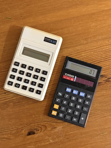 Vintage casio calculator job - casio,