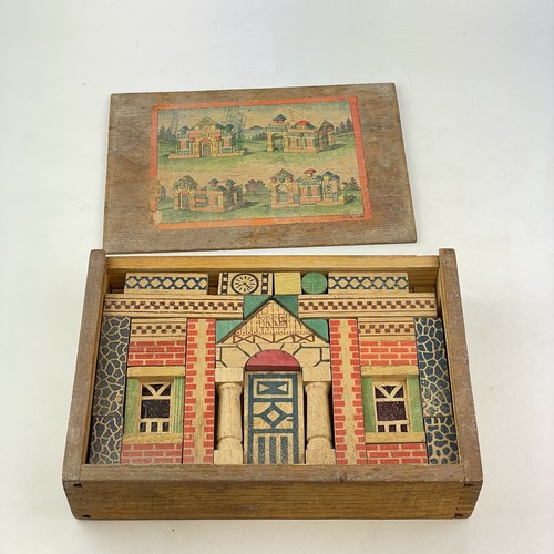 Vintage boxed german wooden - vintage,
