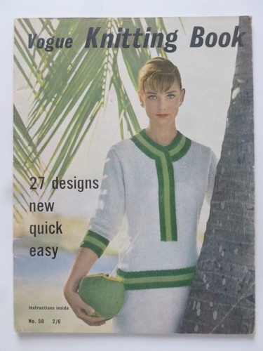 Vogue knitting book - vogue, 58