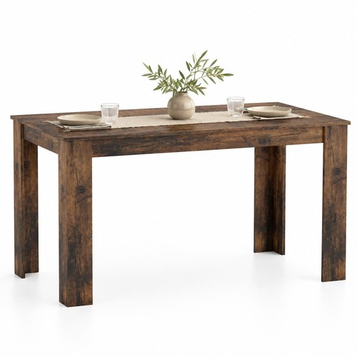 Melamine dining table chunky - dining,