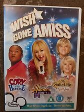 DISNEYS WISH GONE AMISS DVD STARS CORY IN THE HOUSE , HANNAH MONTANA . ZACK CODY