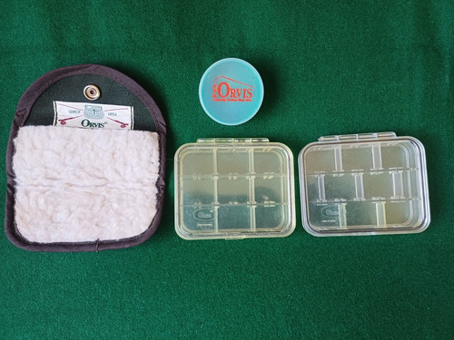 Orvis fly boxes/wallet