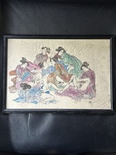 Vintage Japanese Shunga Style