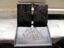 Chinese Carved Rosewood Boxes & Tray