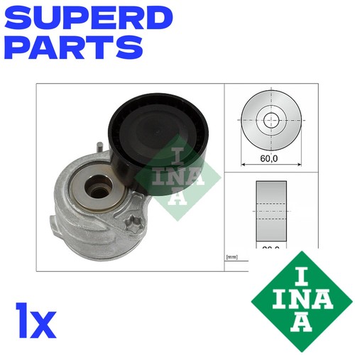 Multi belt tensioner fits - multi-v,