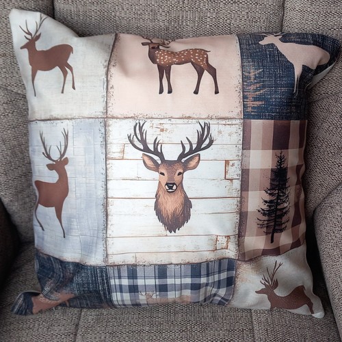 Deer stag brown multi - ,