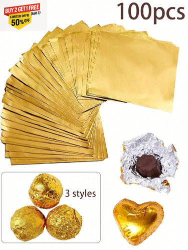 100pcs aluminum foil - 100pcs,