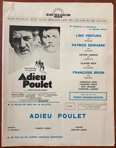 Press kit adieu poulet patrick - poulet,