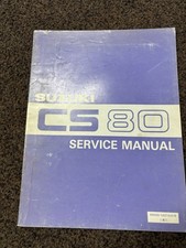 Suzuki CS80 Service Manual