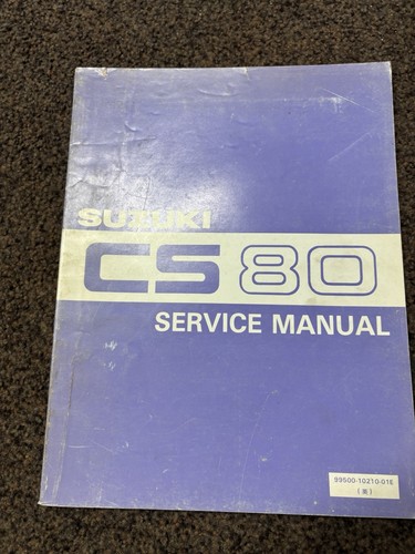 Suzuki cs80 service manual - cs80,