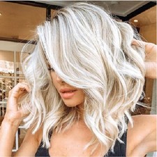 Natural Womens Short Curly Wig