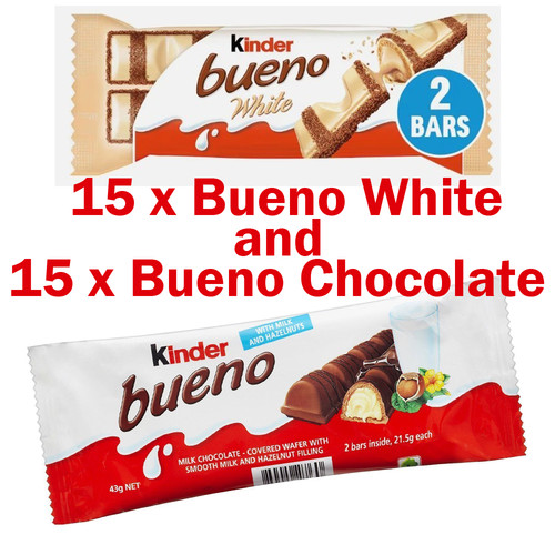 Kinder bueno milk - 15,