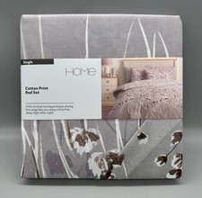 HOME Single Cotton Blend Print