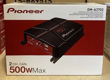 PIONEER CAR AMP AMPLIFER 2 STEREO CHANNEL BRIDGEABLE MONO 500W PEAK POWER NEW