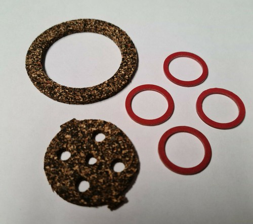 Seal kit fuel tap glass - fuel,