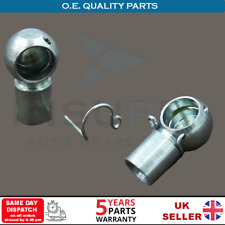 Pair Of 10mm Ball Socket M6 Thread Boot Bonnet Multi Fit Strut End Fitting