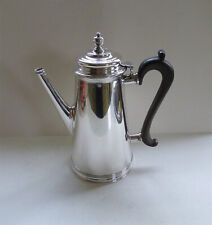 Antique Sterling Silver Coffee Pot, London 1917, by C S Harris