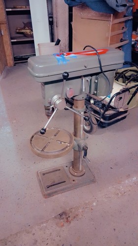 Bench drill press stand floor - press,
