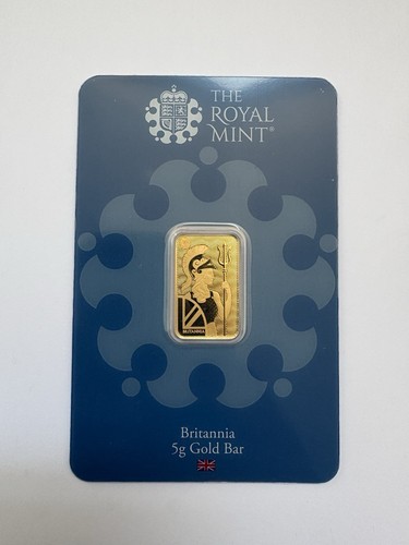 Gold britannia bullion bar - gold,