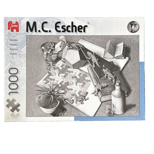 Jumbo escher reptiles 1000 - jumbo,