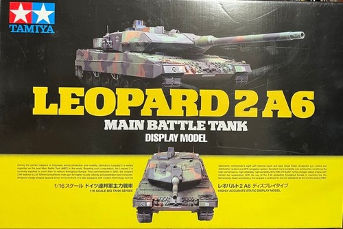 Tamiya leopard 16 big - tamiya,