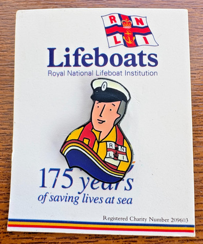 Rnli lifeboats 175 - years, pin