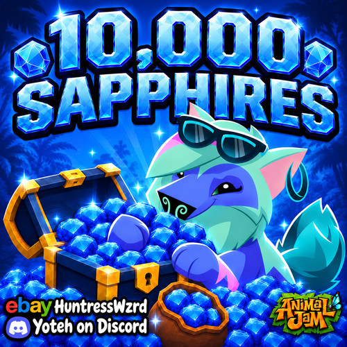 Ajpw 000 sapphires - ajpw, 10,000