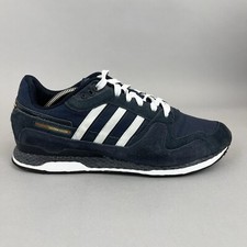 Adidas Oregon Ultra Tech Blue Faded Suede Low Top Sneakers Trainers US10.5 UK10