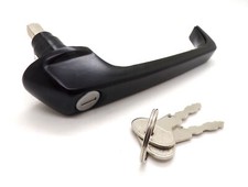 VW T25 T3 Black Sliding Door Outer Handle With Keys 1985 On Right Hand Drive RHD