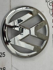 NEW GENUINE VOLKSWAGEN T5 TRANSPORTER 7E0 FRONT BUMPER GRILL BADGE EMBLEM CHROME