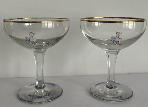 Vintage babycham glasses - vintage,