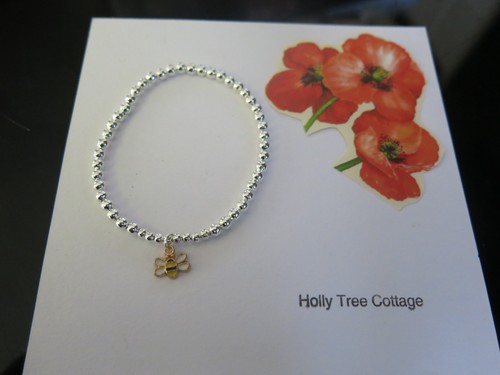 Delicate silver plated - plated, beaded