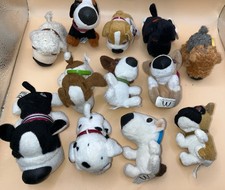 The Artist Collection The Dog Soft Plush Figure Toy Bundle Joblot Eaglemoss