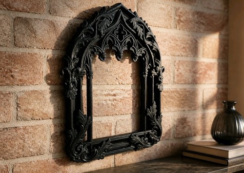 Gothic niche cathedral - gothic, window