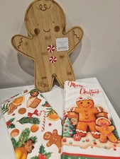 Gingerbread Tea Towel Amd