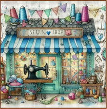 Printed Cross Stitch Kit 11 ct
