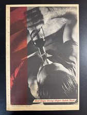 RED STRIPE LAGER | 15X11" 1993 PRESS ADVERT / POSTER L471