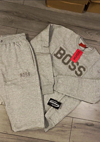 Boss boys grey cotton - boys,
