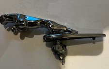 Leaping 5 Inch Jaguar chrome bonnet mascot emblem